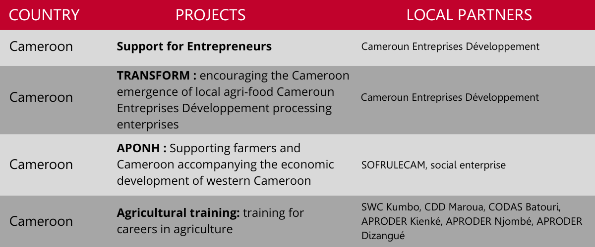 IECD Cameroon agricultural training
