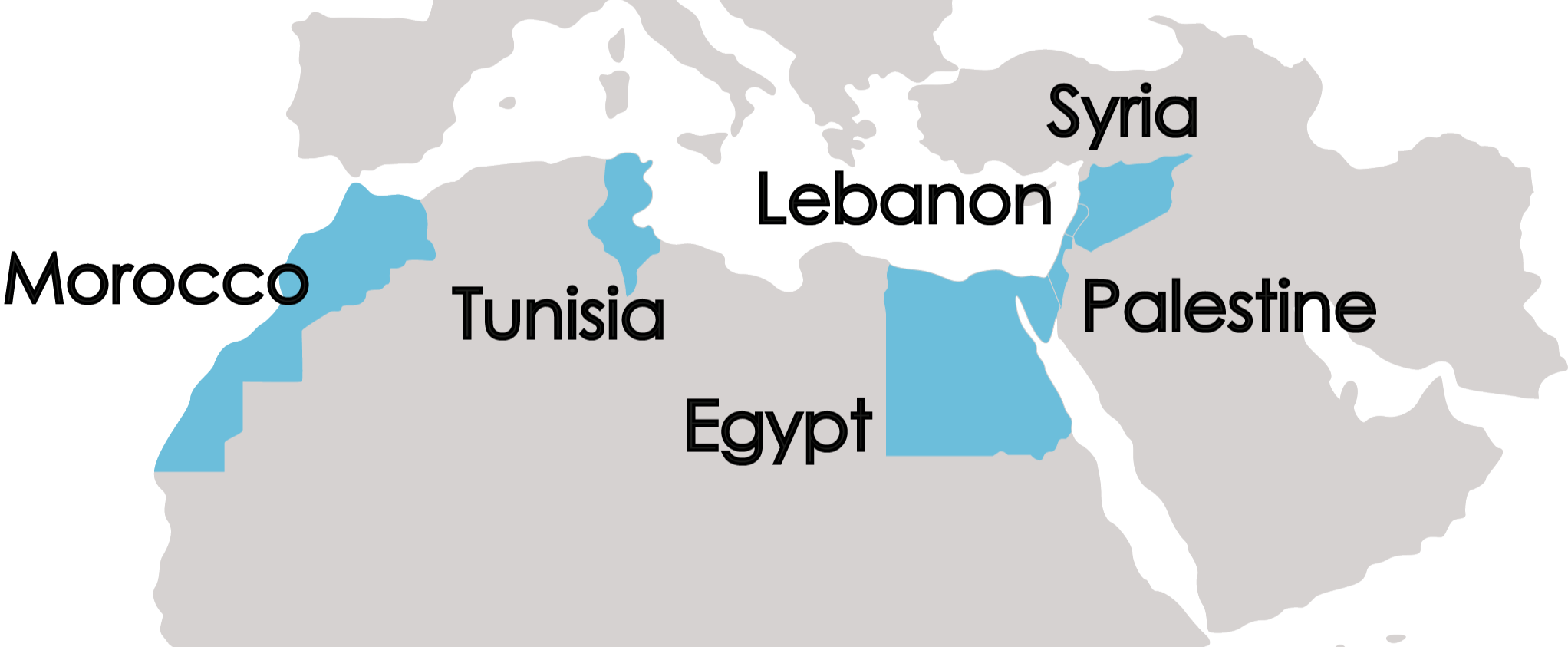 map-mediterranean basin