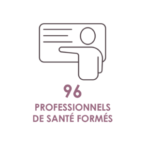 96 professionnels de santé formés